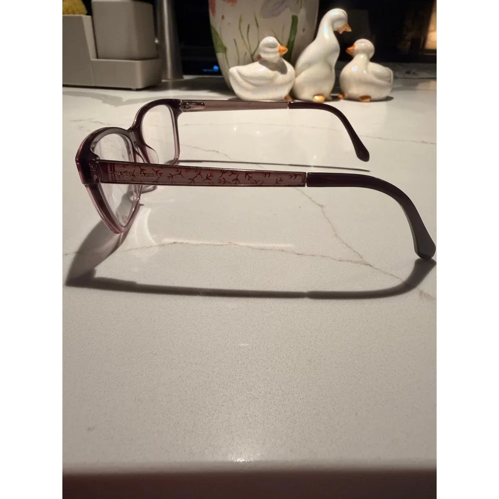 Draper James Womens Merlot Gradient Eyeglasses DJ5021 53-15-140 Purple Floral